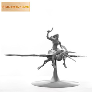 Figurka Rpg - Seria Humanoidy - Amazonka - Pomalowany 25 Mm