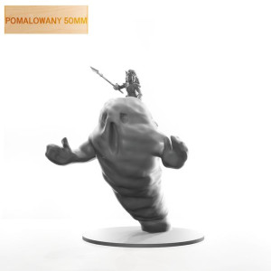 Figurka Rpg - Seria Humanoidy - Niziołek Na Żywiole - Pomalowany 50 Mm