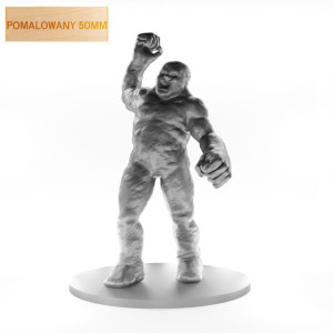 Figurka Rpg - Seria Potwory - Gliniany Golem - Pomalowany 50 Mm