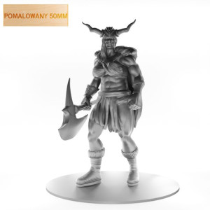 Figurka Rpg - Seria Potwory - Gigant Lodowy C - Pomalowany 50 Mm