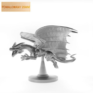 Figurka Rpg - Seria Potwory Smoczątko Metaliczne Miedziane Pomalowany 25 Mm