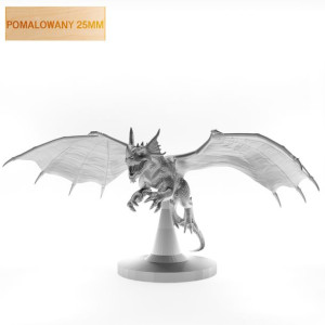 Figurka Rpg Seria Potwory Smoczątko Chromatyczne Niebieskie Pomalowany 25Mm
