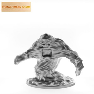 Figurka Rpg - Seria Potwory - Żywiołak Wody - Pomalowany 50 Mm