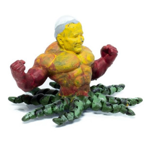 Figurka Rpg - Seria Potwory - Jan Paweł Ośmiornica - Pomalowany 100X60 Mm
