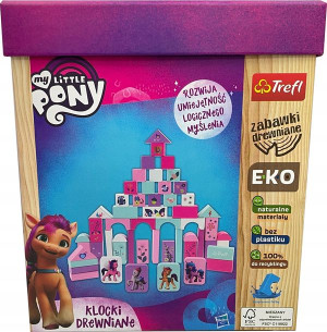 TREFL Klocki Drewniane My Little Pony