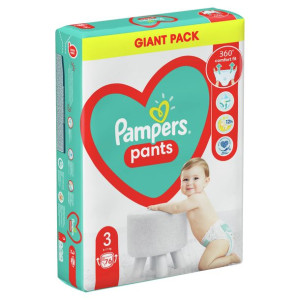 PAMPERS Pants Pieluchomajtki 3: 6-11kg  76 szt