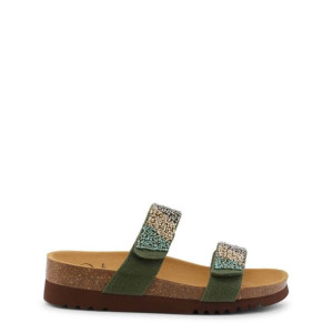 Klapki marki Scholl model ZAFIRAH-F29313 kolor Zielony. Obuwie Damskie. Sez