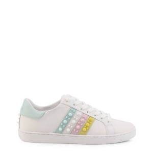 Sneakersy marki Guess model JACOBB-FL6JCB-LEA12 kolor Biały. Obuwie Damskie