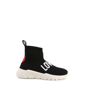 Sneakersy marki Love Moschino model JA15123G1EIZ8 kolor Czarny. Obuwie Dams
