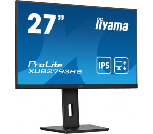Monitor iiyama XUB2793HS-B5 27" IPS 4ms 75Hz HDMI DisplayPort HAS