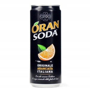 Oran Soda pomarańczowy włoski napój gazowany 330ml