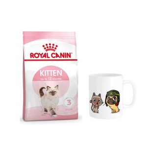 Pakiet ROYAL CANIN Kitten 4kg karma sucha dla kociąt od 4 do 12 miesiąca ży