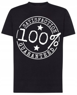 100% Gwarancja Satysfakcji T-shirt Modny Rozm.S