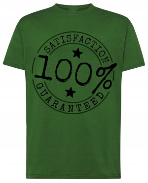 100% Gwarancja Satysfakcji T-shirt Modny Rozm.XL