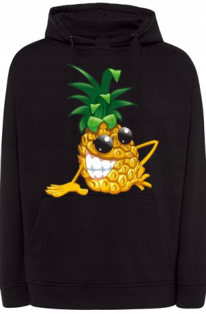 Ananas Cwaniak Bluza Męska Kaptur r.XXL