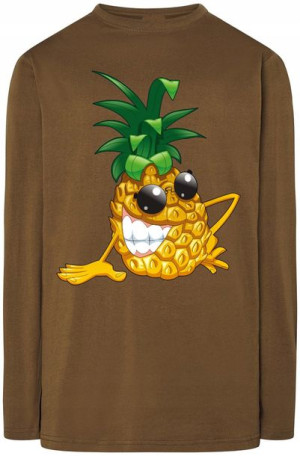 Ananas Męska Modna Bluza Longsleeve Rozm.L