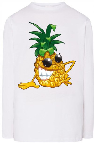 Ananas Męska Modna Bluza Longsleeve Rozm.M