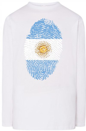 Argentyna Flaga Odcisk Palca Longsleeve Rozm.XS