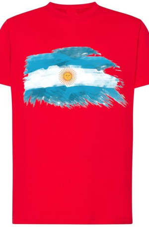Argentyna Męski Modny T-Shirt Naduk Rozm.XXL