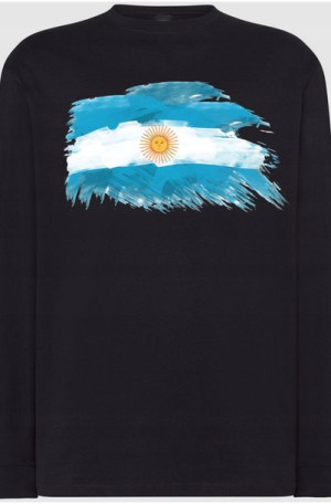 Argentyna Męski T-Shirt Modny Flaga Rozm.5XL