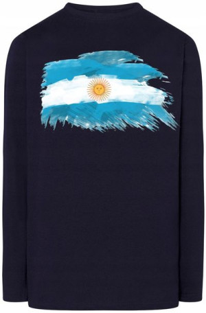 Argentyna Męski T-Shirt Modny Flaga Rozm.L