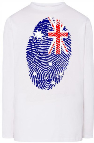 Australia Longsleeve Męski Flaga Odcisk Rozm.L