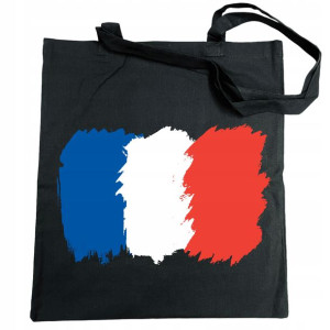 Francja Flaga Torba Zakupowa Eco