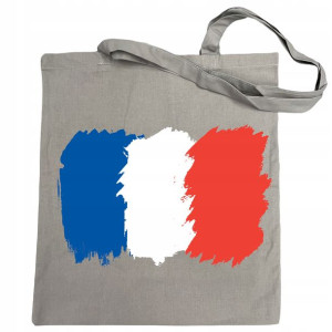 Francja Flaga Torba Zakupowa Eco
