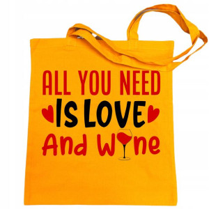 Love and Vine Torba Zakupowa Eco