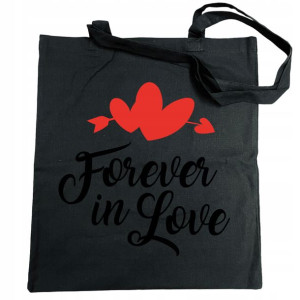 Love Forever Walentynki Torba Zakupowa