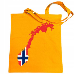Norwegia Flaga Torba Zakupowa ECO