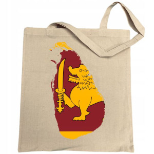 Sri-Lanka Torba Zakupowa Flaga Nadruk