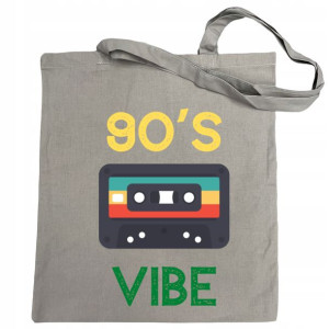 Torba na zakupy fajny RETRO nadruk 90’s VIBE