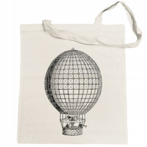 Torba na zakupy fajny retro nadruk BALON