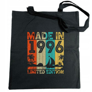 Torba na zakupy kolorowy nadruk Made in 1996