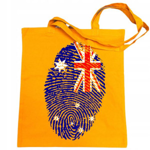 Australia Flaga Odcisk Torba Zakupowa