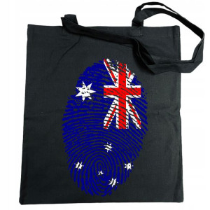 Australia Flaga Odcisk Torba Zakupowa