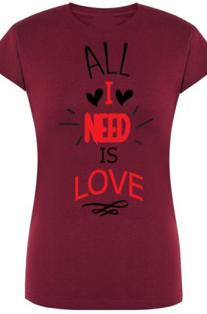 All I Need Is Love Walentynk T-Shirt r.M