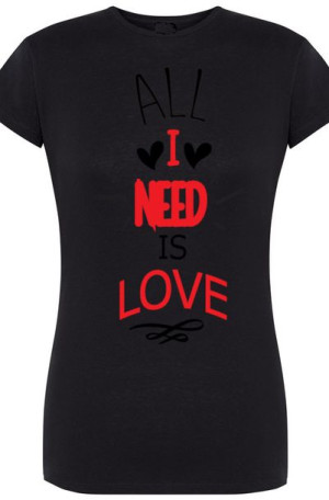 All I Need Is Love Walentynk T-Shirt r.XXL