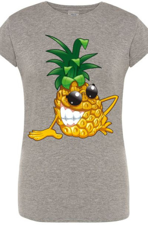 Ananas Damski Modny T-shirt Prezent Rozm.XL