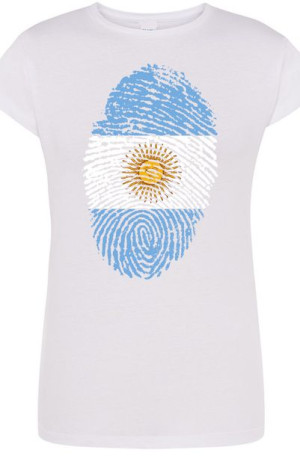 Argentyna Odcisk Palca Damski T-Shirt Rozm.L