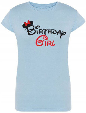 Birthday Girl Damski T-shirt Urodzinowy Rozm.S