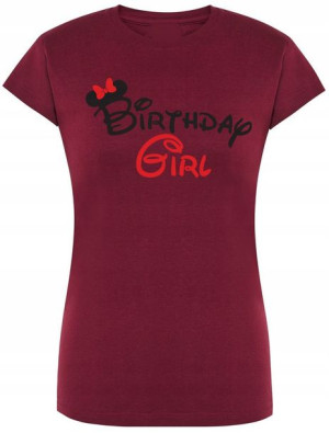 Birthday Girl Damski T-shirt Urodzinowy Rozm.S