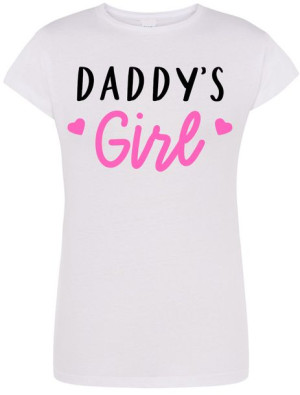 Córeczka Tatusia T-shirt Damski Modny Rozm.M