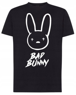 Bad Bunny T-shirt MODNY Nadruk Rozm.XXL