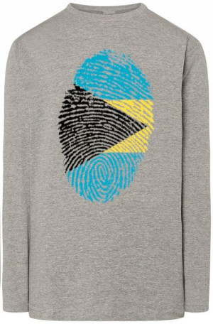 Bahamy Flaga Odcisk Bluza Longsleeve Rozm.5XL