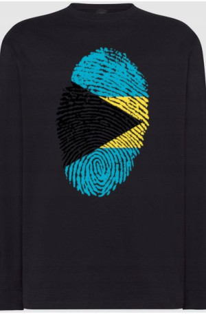 Bahamy Flaga Odcisk Bluza Longsleeve Rozm.5XL