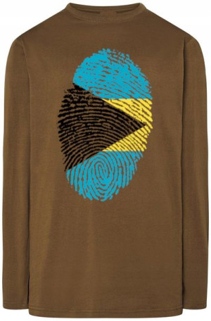 Bahamy Flaga Odcisk Bluza Longsleeve Rozm.L