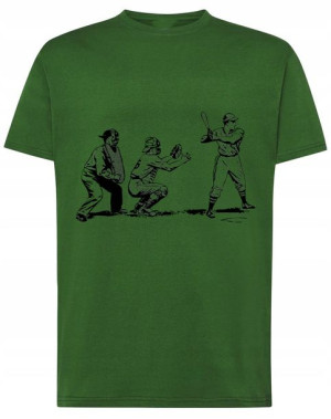 Baseball T-Shirt nadruk mecz zawodnik r.M