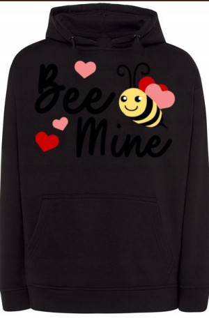Be Mine Pszczoła Walentynki Bluza Nadruk r.4XL